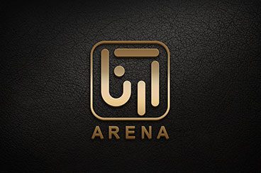 طراحی لوگو برند آرنا