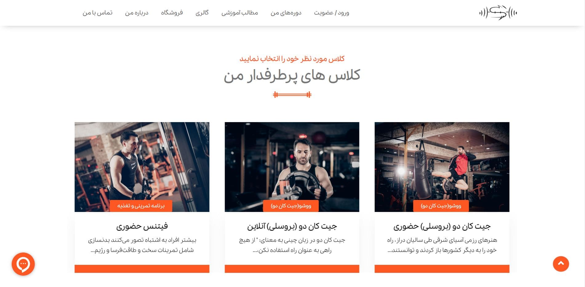 طراحی سایت ورزشی شیرنشان — تصویر ۵